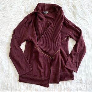 Market & Spruce Maroon Jacket